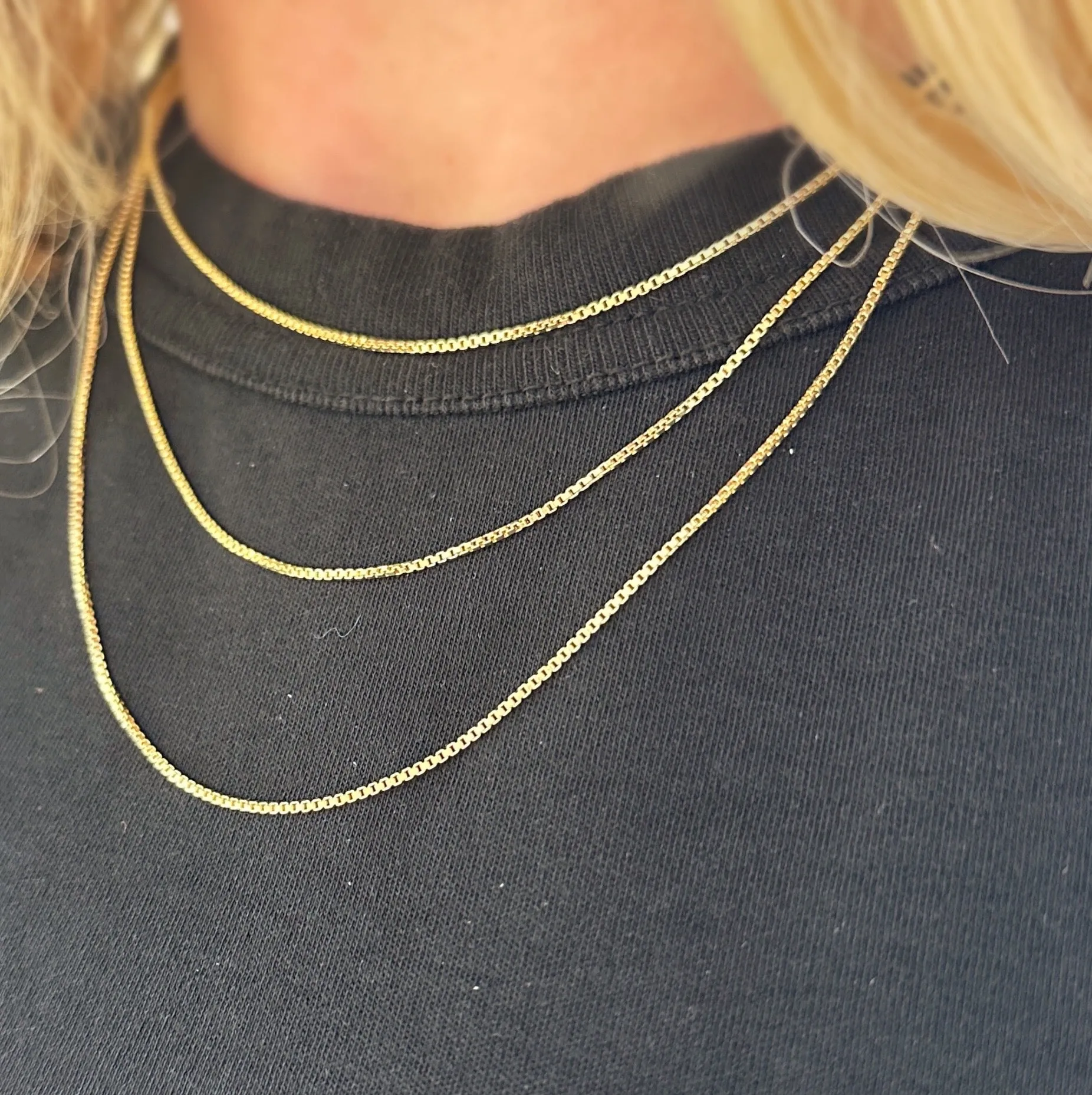 1mm Box chain