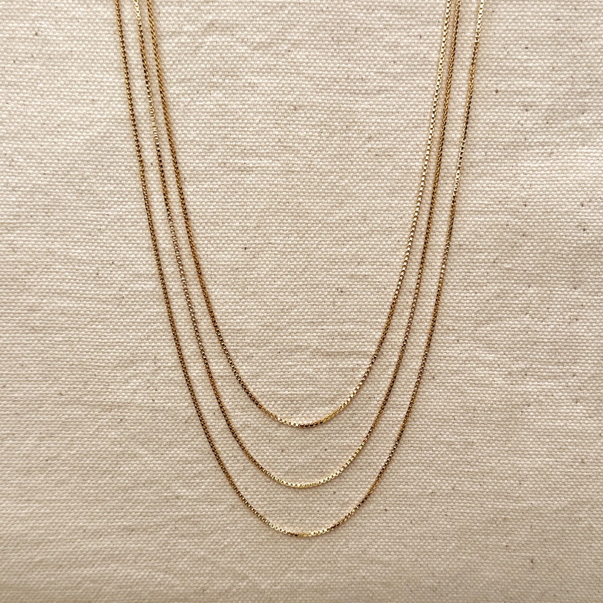 1mm Box chain