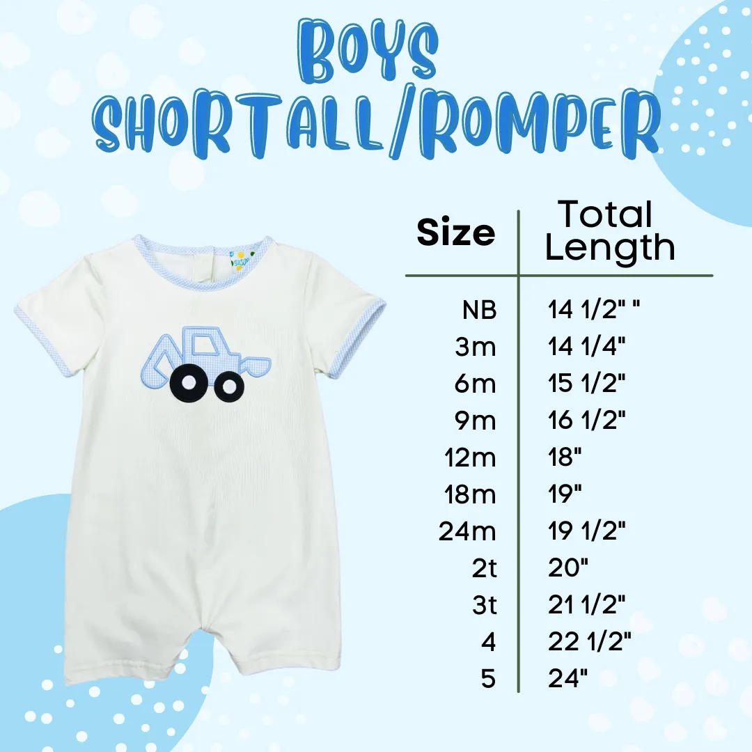 Boys Tackle Box Romper