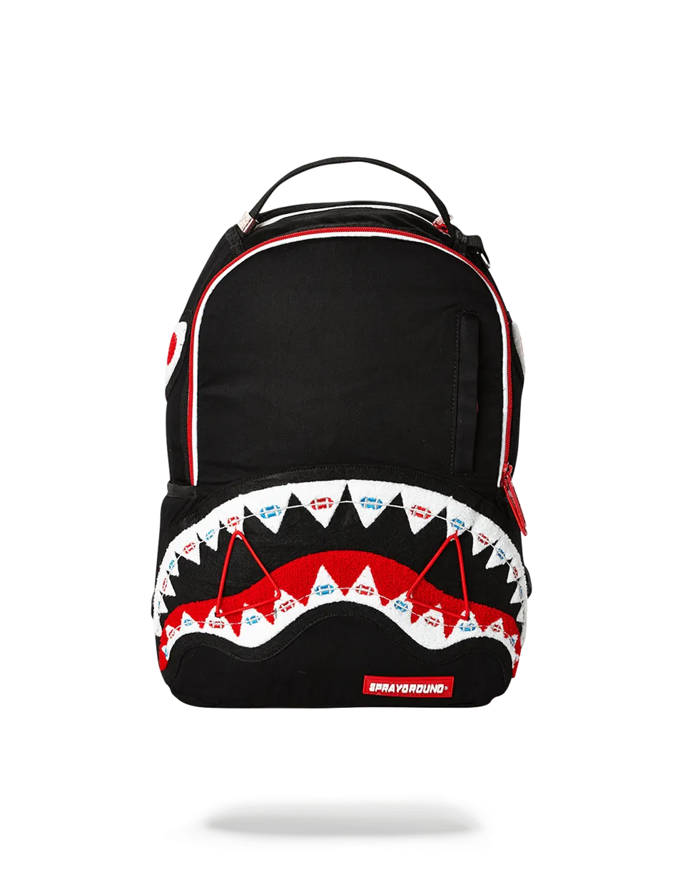 BRACES SHARK (BLACK)