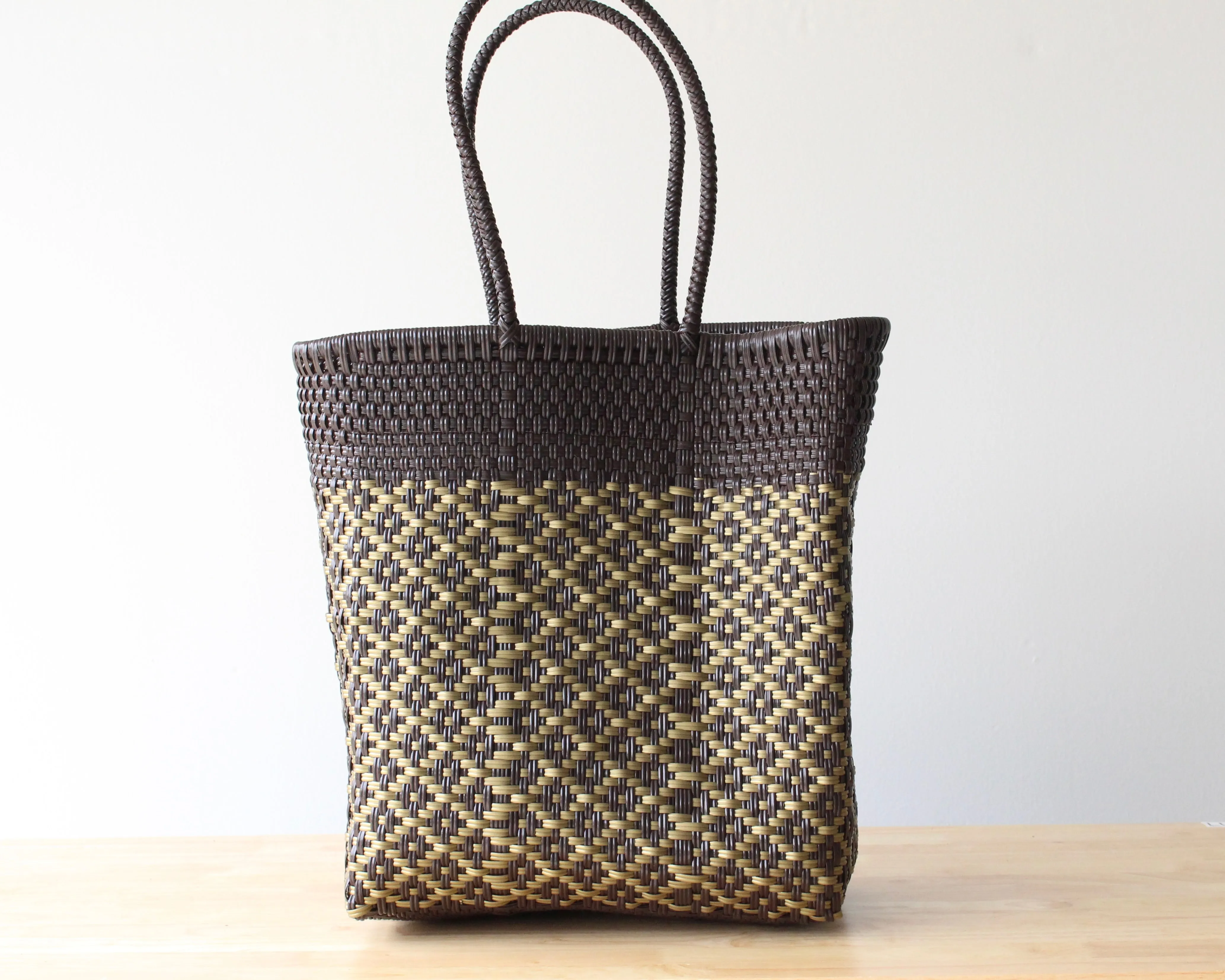 Brown & Gold Tote Bag by MexiMexi