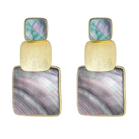 Cristina Sabatini Box Stacked Earring