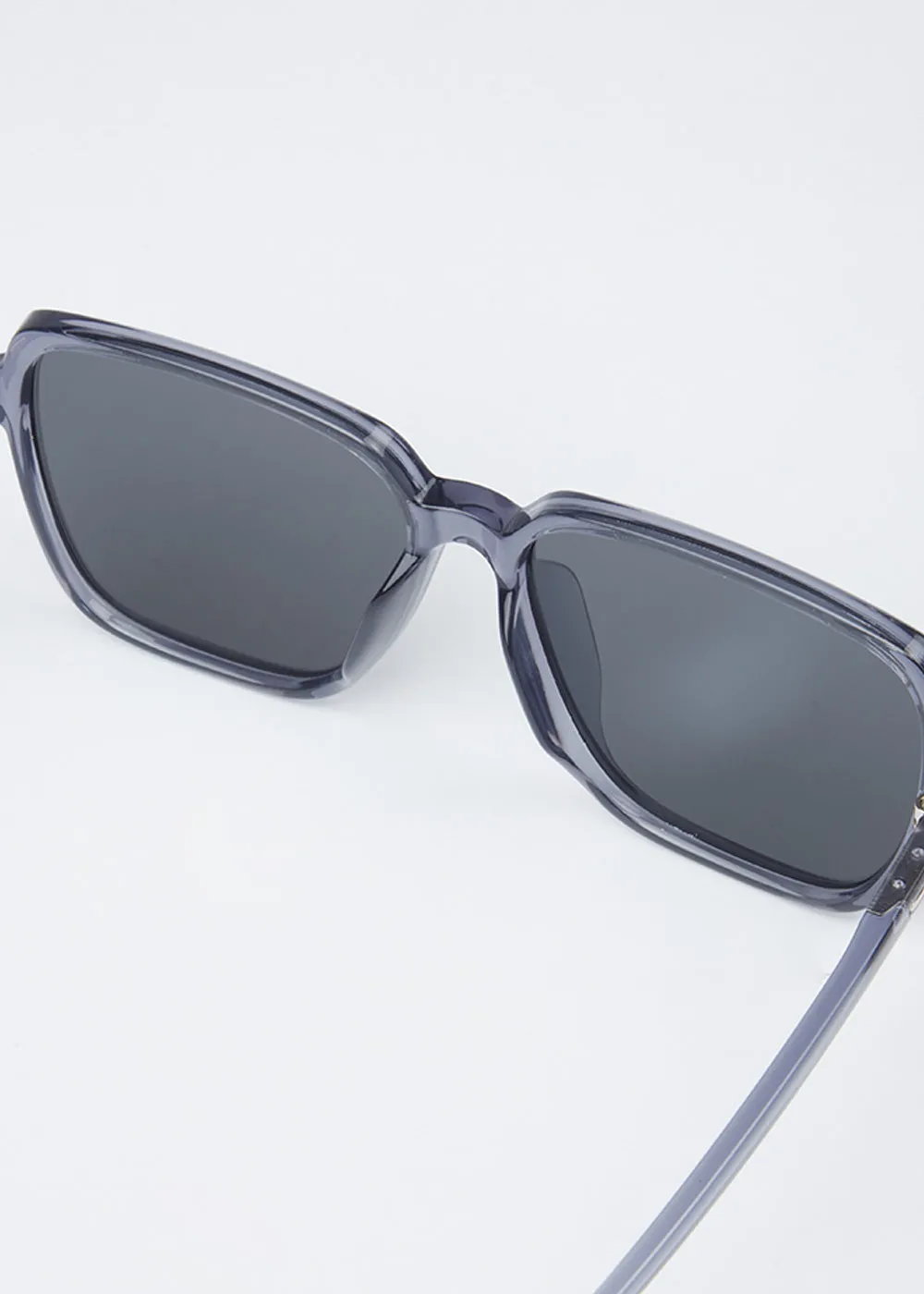 CrystalFrost Unisex Square Sunglasses