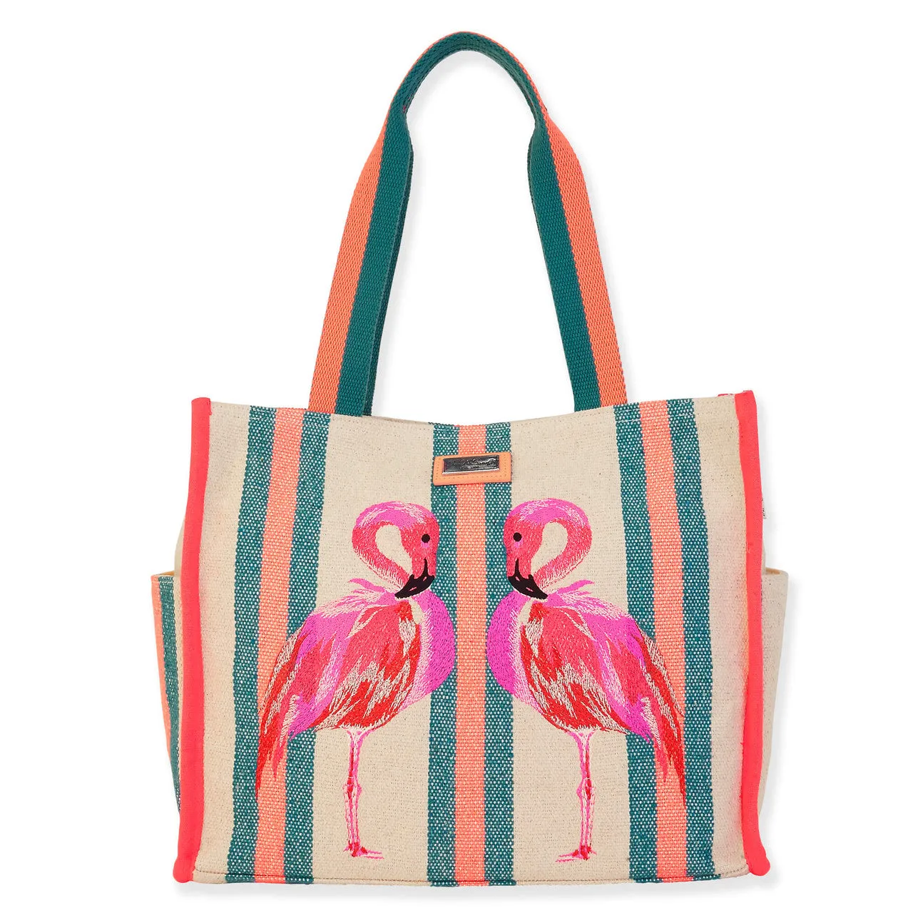 Flamingo Shoulder Tote