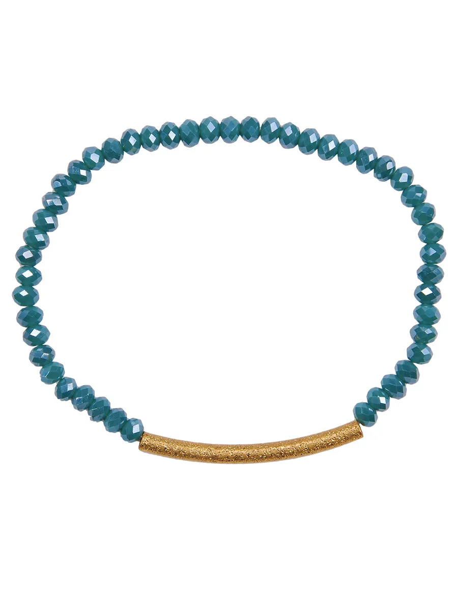 Gemstone Single Strand Bracelet