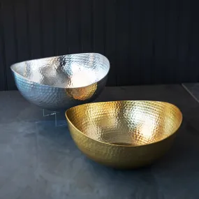 Gold Hammered Bowl