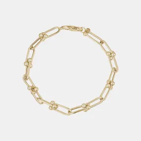 Gold Link Bracelet