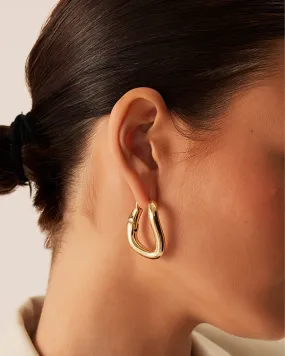 HATHAWAY EARRINGS - GOLD