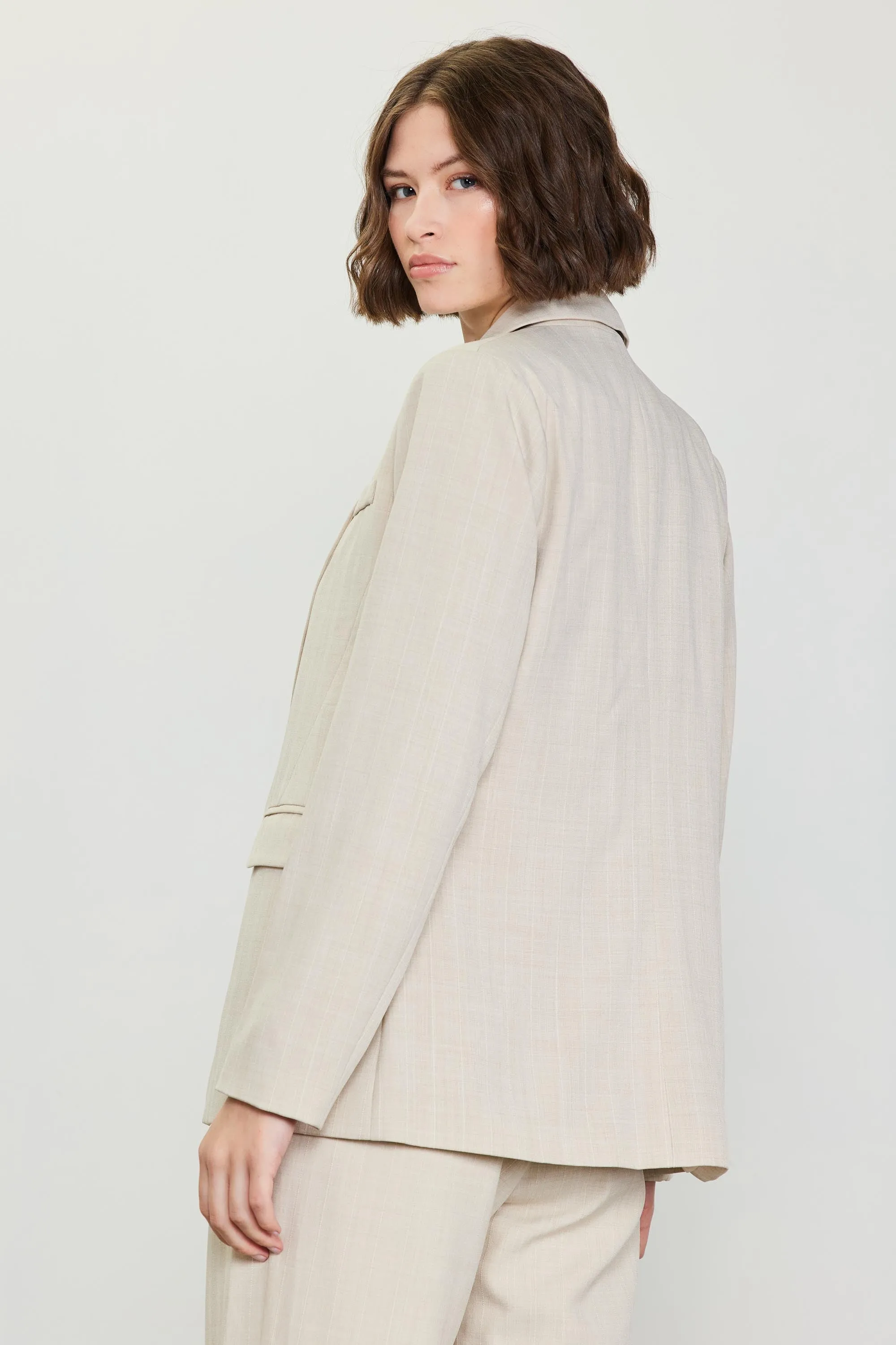 Iris Single Button Blazer