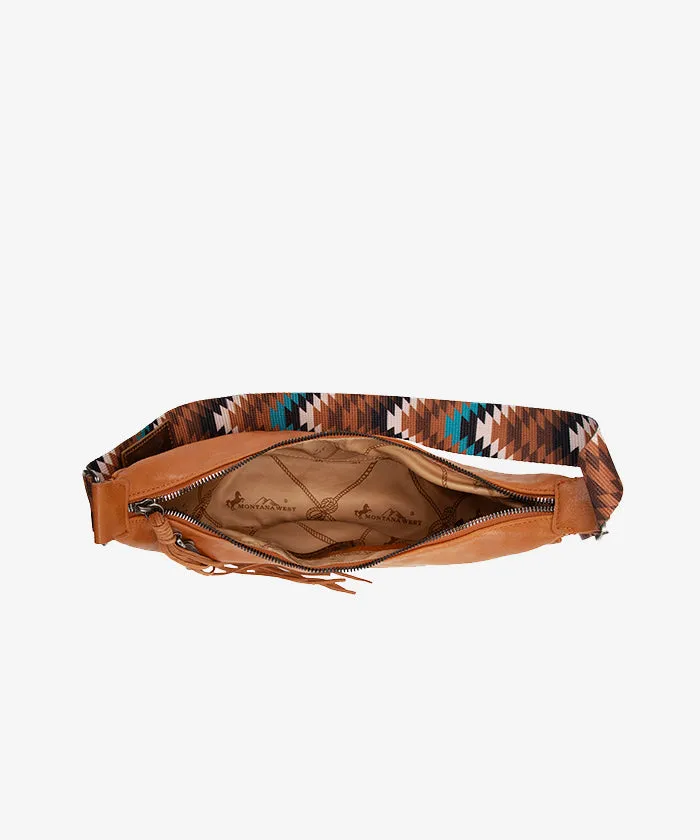 Montana West Crescent Crossbody Bag