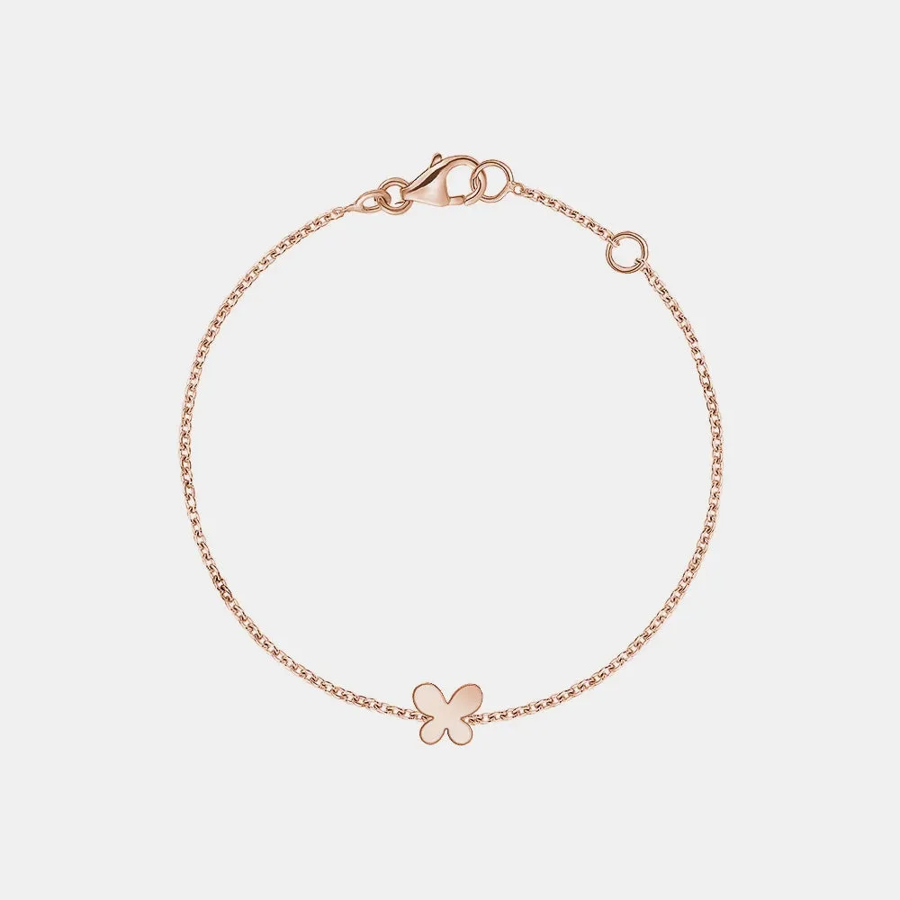 Single Butterfly Anklet