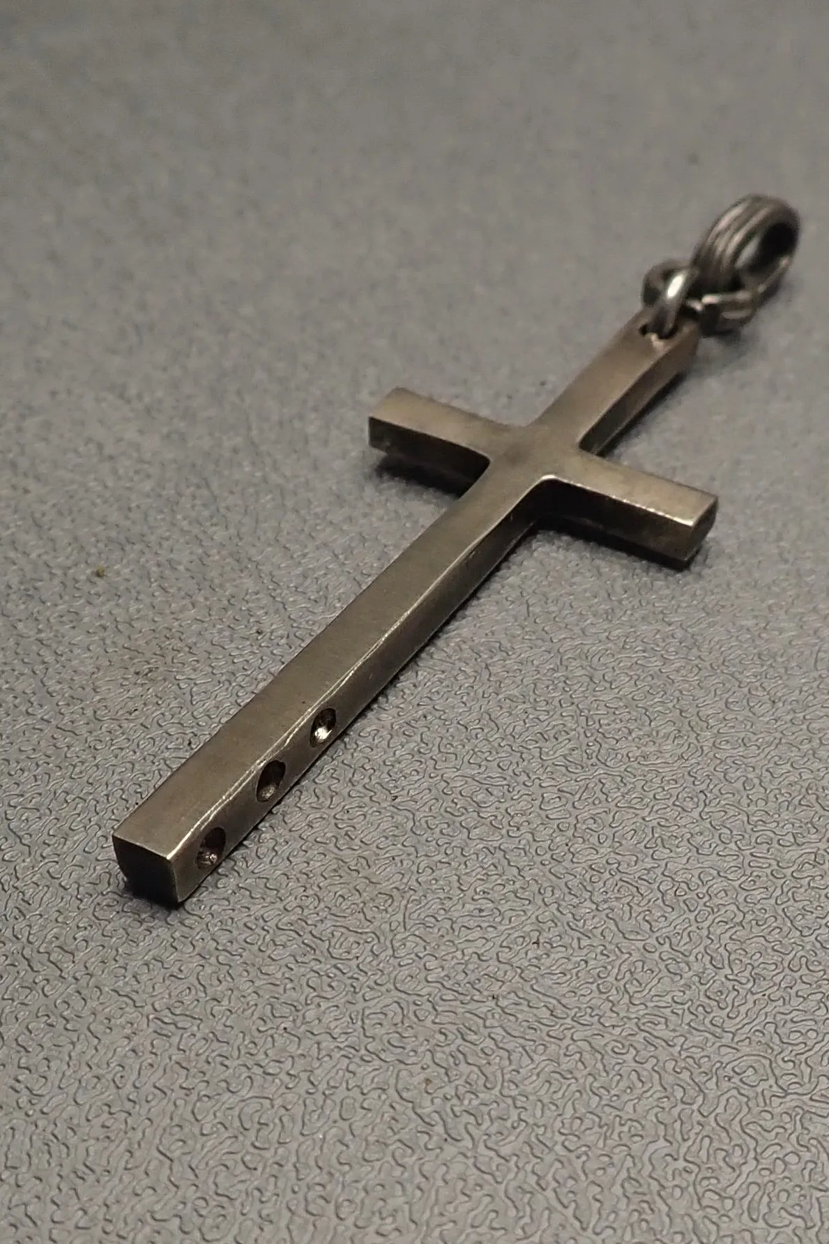 SINGLE CROSS PENDANT - two made