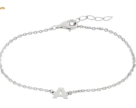 Single Initial Bracelet