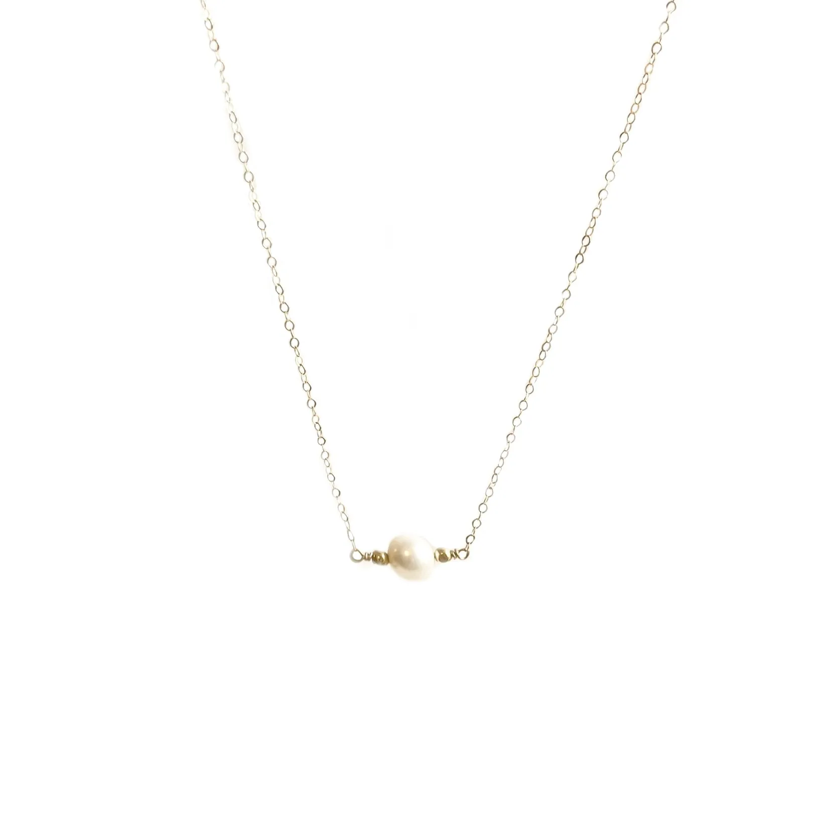 Single Pearl Necklace