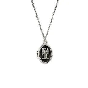 Small Guardian Angel Locket