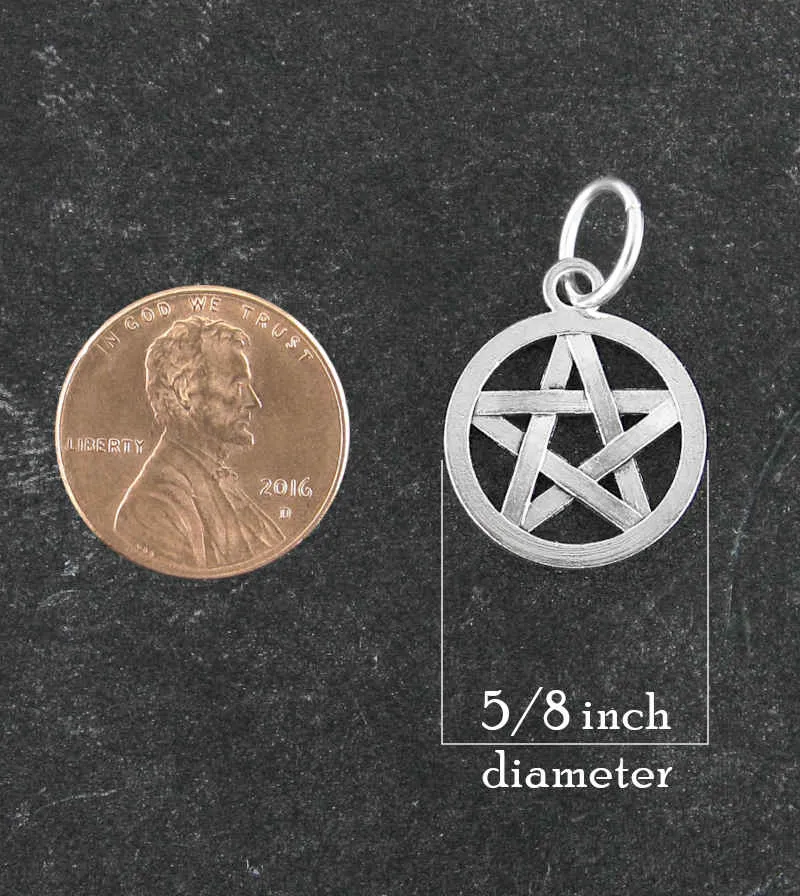 Small Pentagram Amulet Pendant