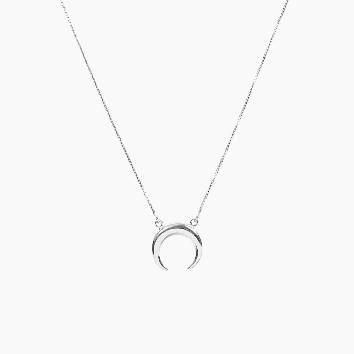 Sterling Silver Crescent Moon Set