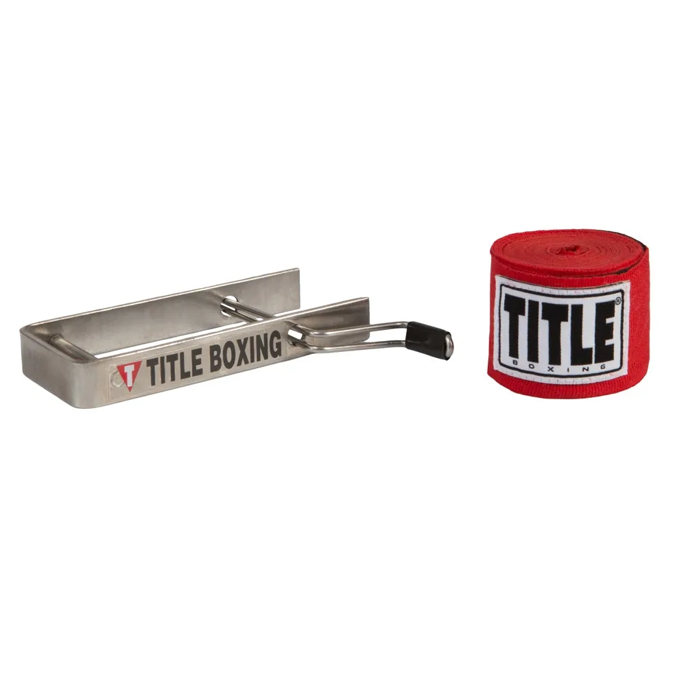 TITLE Boxing Portable Zip Hand Wrap Roller